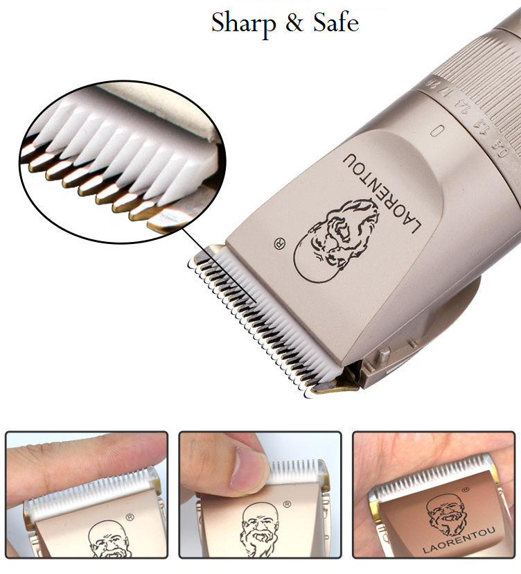 A49USB kotitalouksien hiustenleikkuri